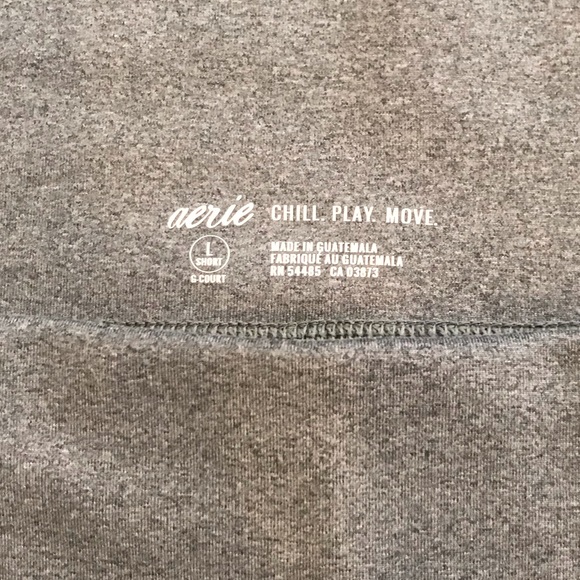 Gray Aerie Workout Pants - Picture 3 of 7